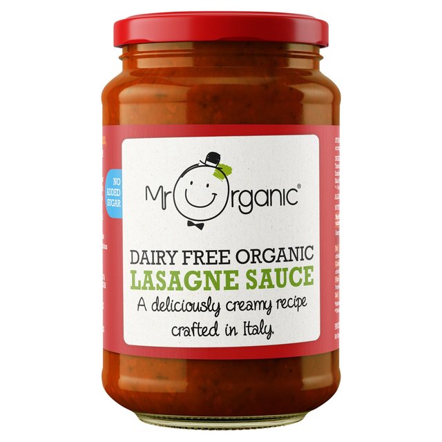 Mr Organic Dairy Free Lasagne Sauce, 350g