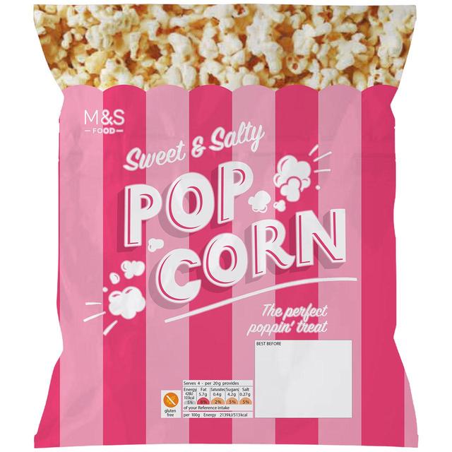 M & S Sweet & Salty Popcorn, 80g