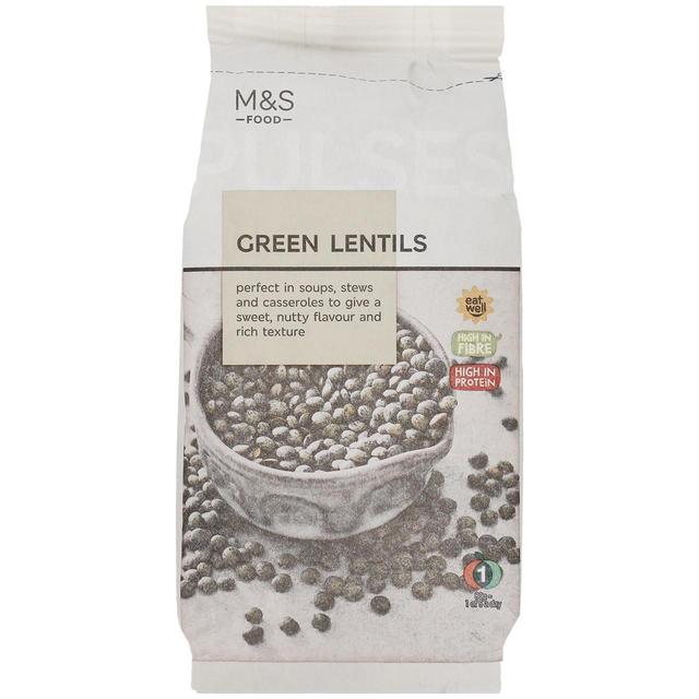 M & S Green Lentils, 500g
