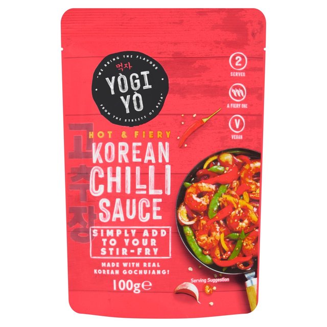 Yogiyo Hot Korean Chilli Stir-Fry Sauce, 100g