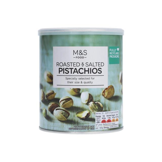 M & S Roasted & Salted Pistachios, 300g