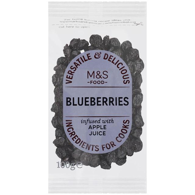 M & S Dried Blueberries, 100g