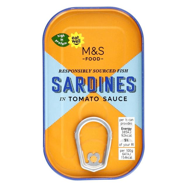 M & S Sardines in Tomato Sauce, 120g