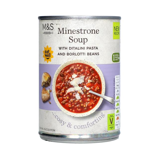 M & S Minestrone Soup, 400g