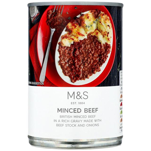 Diet info for M&S Minced Beef - Spoonful