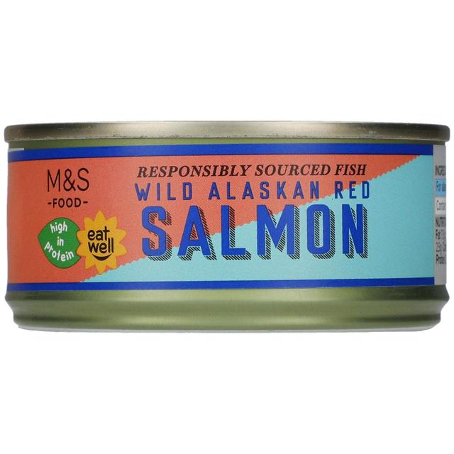 M & S Wild Alaskan Red Salmon, 105g