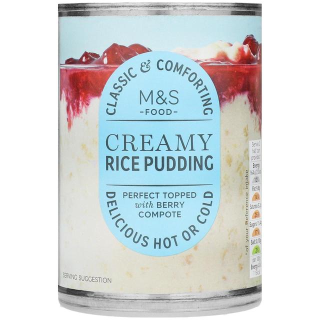 M & S Creamed Rice Pudding, 400g