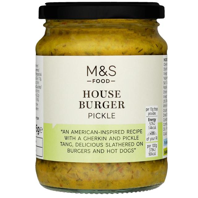 M & S House Burger Pickle, 295g