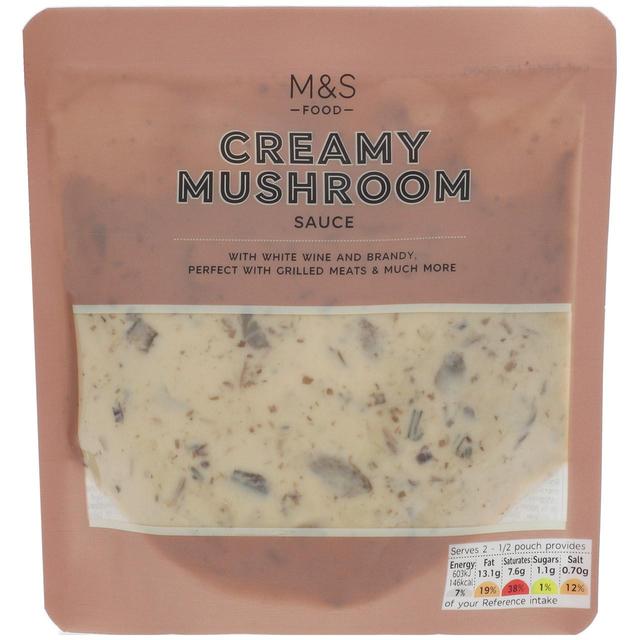 M & S Creamy Mushroom Sauce, 200g