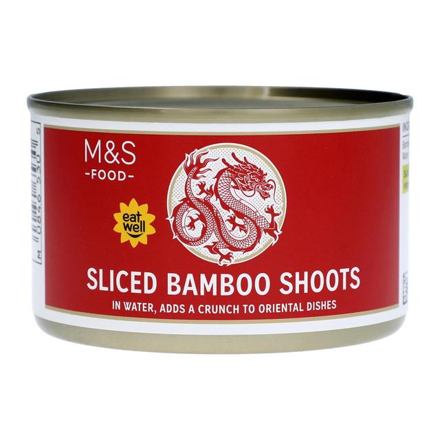M & S Sliced Bamboo Shoots, 220g