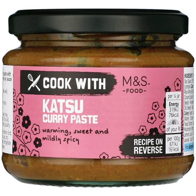 Cook With M & S Katsu Curry Paste, 190g