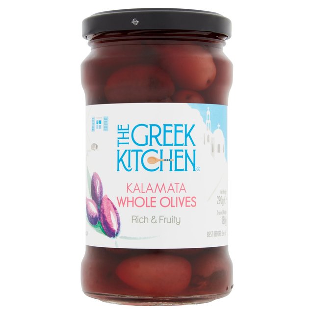 The Greek Kitchen Kalamata Whole Olives, 290g