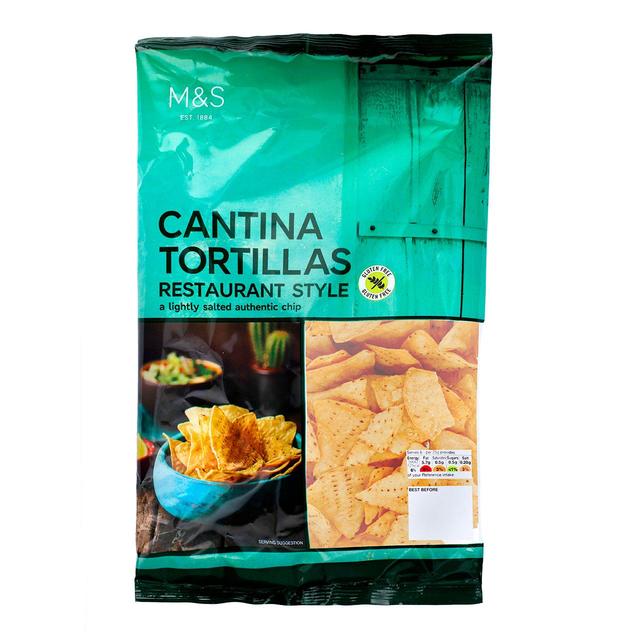 M & S Cantina Tortilla Chips, 150g