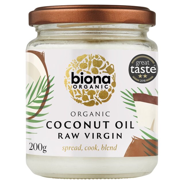 Biona Organic Raw Virgin Coconut Oil, 200ml