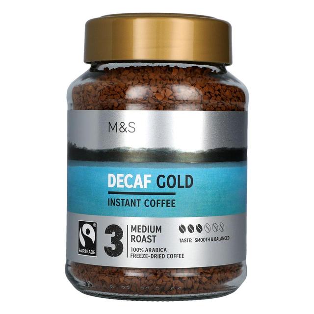 M & S Fairtrade Gold Decaf Instant Coffee, 200g