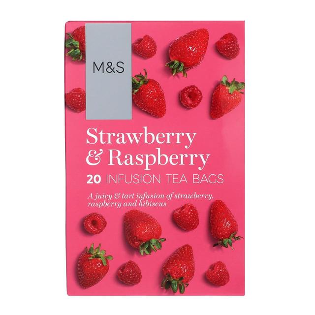 M & S Berry Infusion Tea Bags, 20 Per Pack
