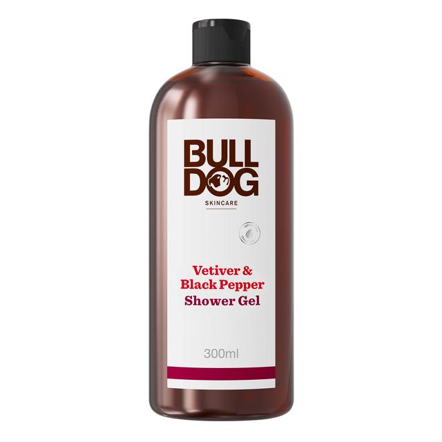 Bulldog Skincare Black Pepper & Vetiver Shower Gel, 500ml