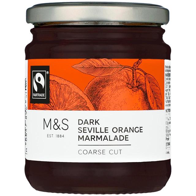 M & S Fair Trade Dark Seville Orange Marmalade, 340g