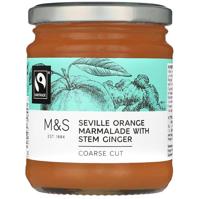 M & S Fairtrade Orange & Ginger Marmalade, 340g