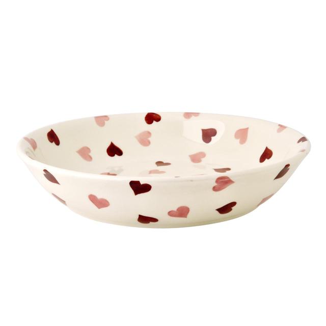 Emma Bridgewater Pink Hearts Pasta Bowl, 23.5cm