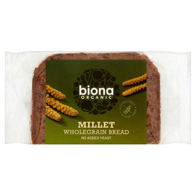Biona Organic Free From Millet Bread, 250g
