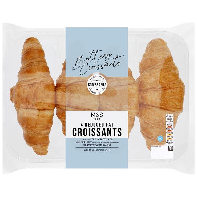 M & S Reduced Fat Croissants, 4 Per Pack