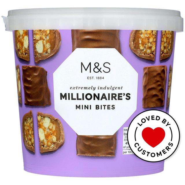 M & S Millionaire Mini Bites, 270g