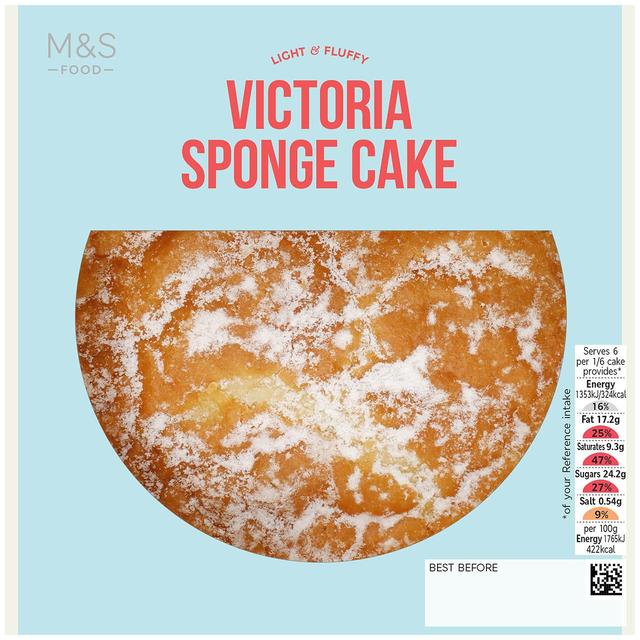 M & S Victoria Sandwich Cake, 460g