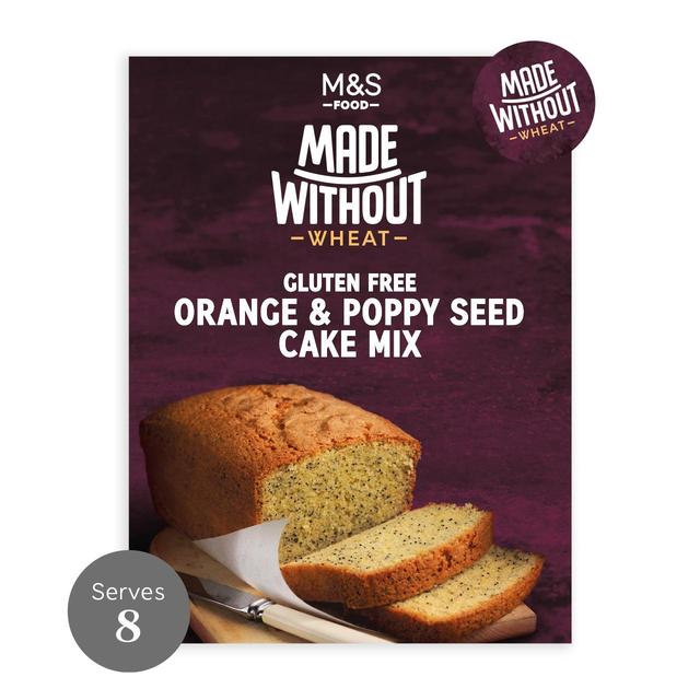 M & S Made Without Orange & Poppyseed Cake Mix, 300g