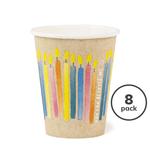 Candles Recyclable Paper Party Cups