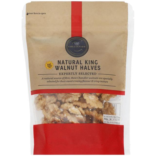 M & S Natural King Walnut Halves, 100g
