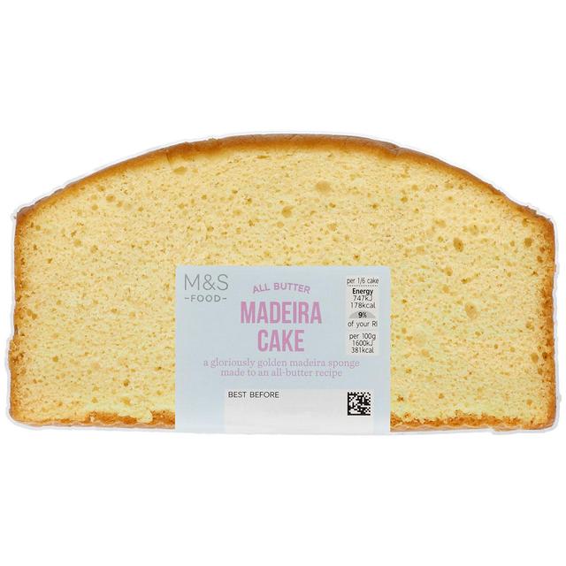 M & S Plain Madeira Cake, 280g