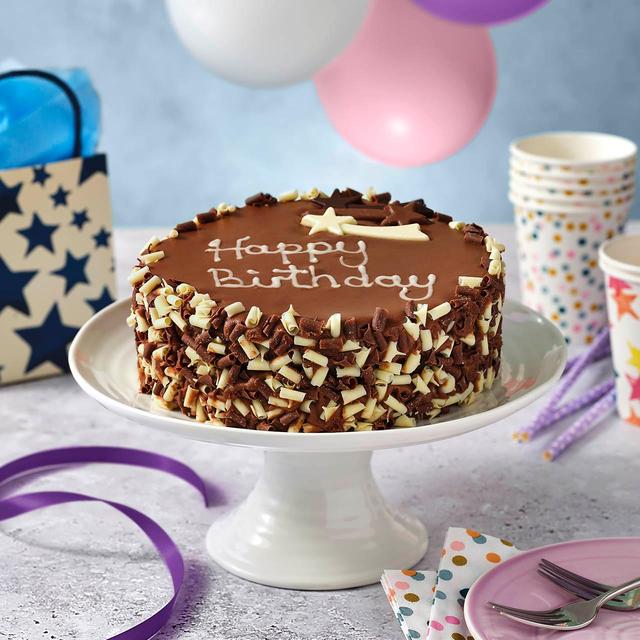 M & S Extremely Chocolatey Birthday Cake, 800g