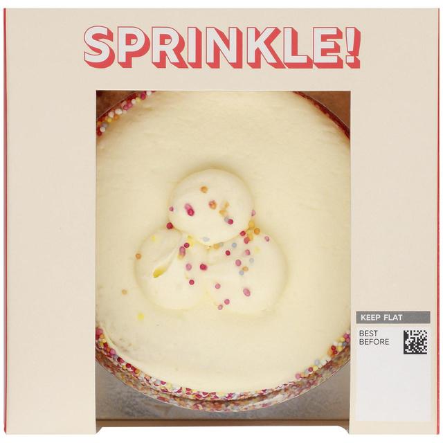 M & S Vanilla Sprinkle Gift Cake, 285g