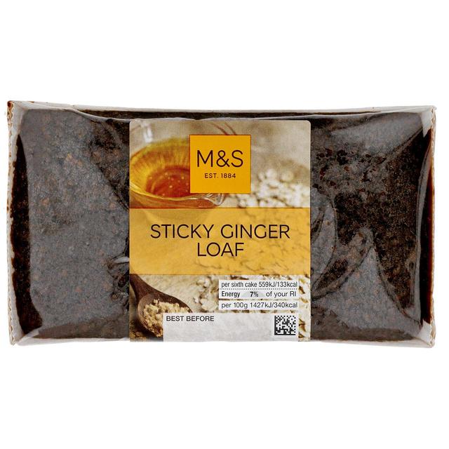 M & S Sticky Ginger Loaf, 235g