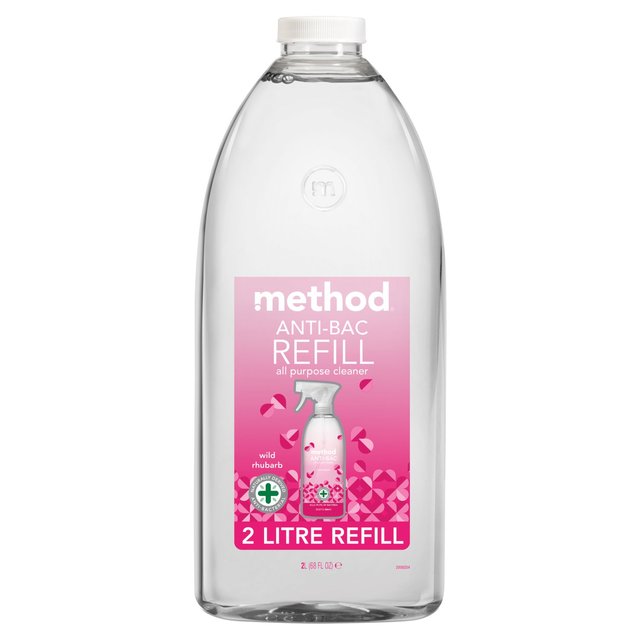 Method Antibacterial All Purpose Cleaner Refill Rhubarb, 2L