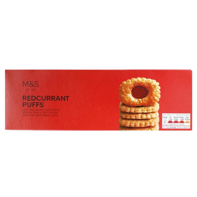 M & S Redcurrant Puffs, 100g