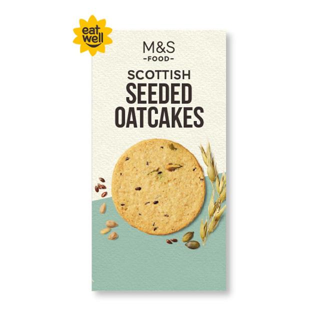 M & S Seeded Oatcakes, 200g