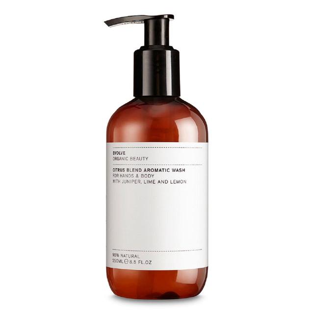 Evolve Organic Beauty Aromatic Hand & Body Wash, Citrus, 250ml