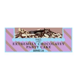 M&S Extremely Chocolatey Party Cake 1.5kg