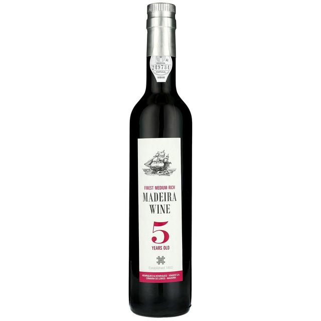 M & S 5 Year Old Madeira Wine, 50cl