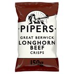 Pipers Great Berwick Longhorn Beef Sharing Bag Crisps