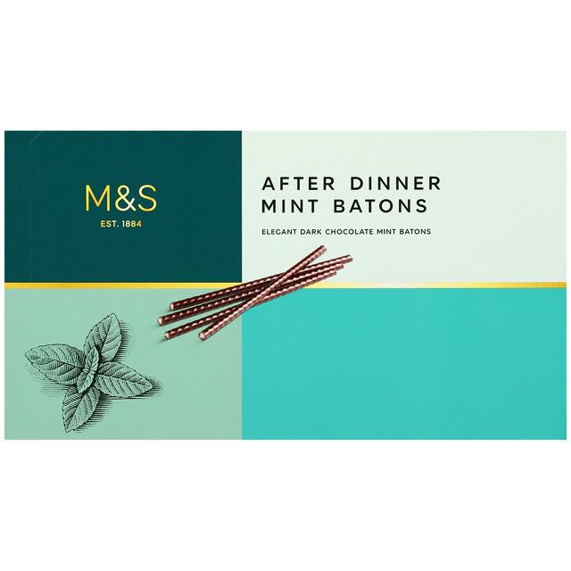 M & S After Dinner Mint Batons, 125g