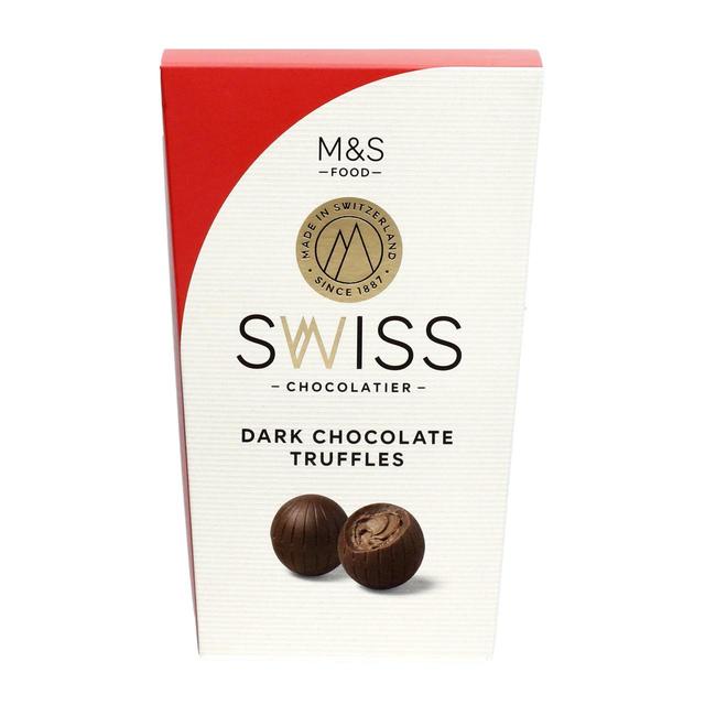 M & S Swiss Dark Chocolate Truffles, 205g