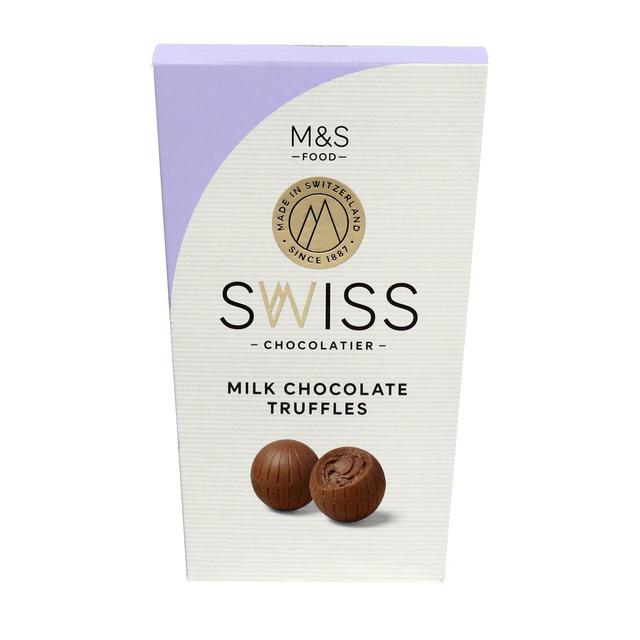 M & S Swiss Milk Chocolate Truffles, 205g