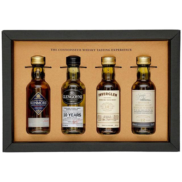 M & S The Connoisseur Whisky Tasting Experience, 4 x 5cl