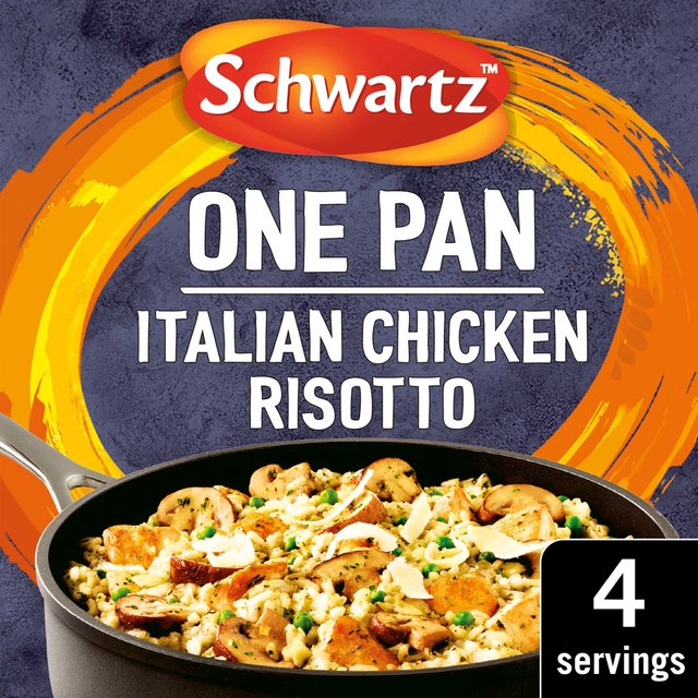 Schwartz Italian Chicken & Mushroom Risotto One Pan, 28g