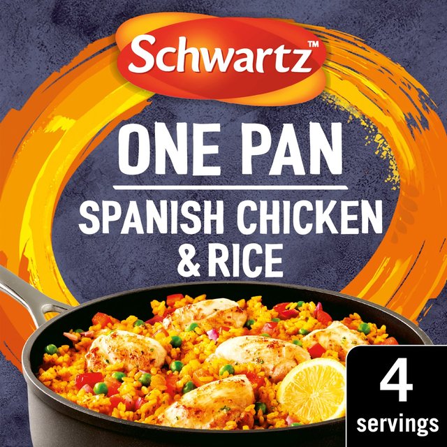 Schwartz Spanish Chicken & Rice One Pan, 30g