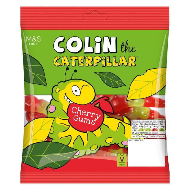 M & S Colin The Caterpillar Cherry Gums, 170g