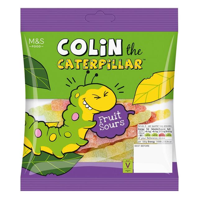 M & S Colin The Caterpillar Fruit Sours, 170g